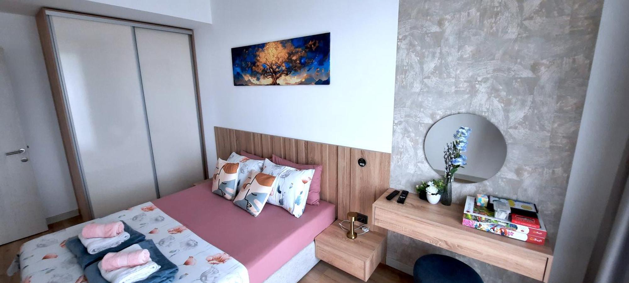 Luxury Condo On 18Th Floor With Pool, Fitness, Parking Included. Skopje Exterior foto